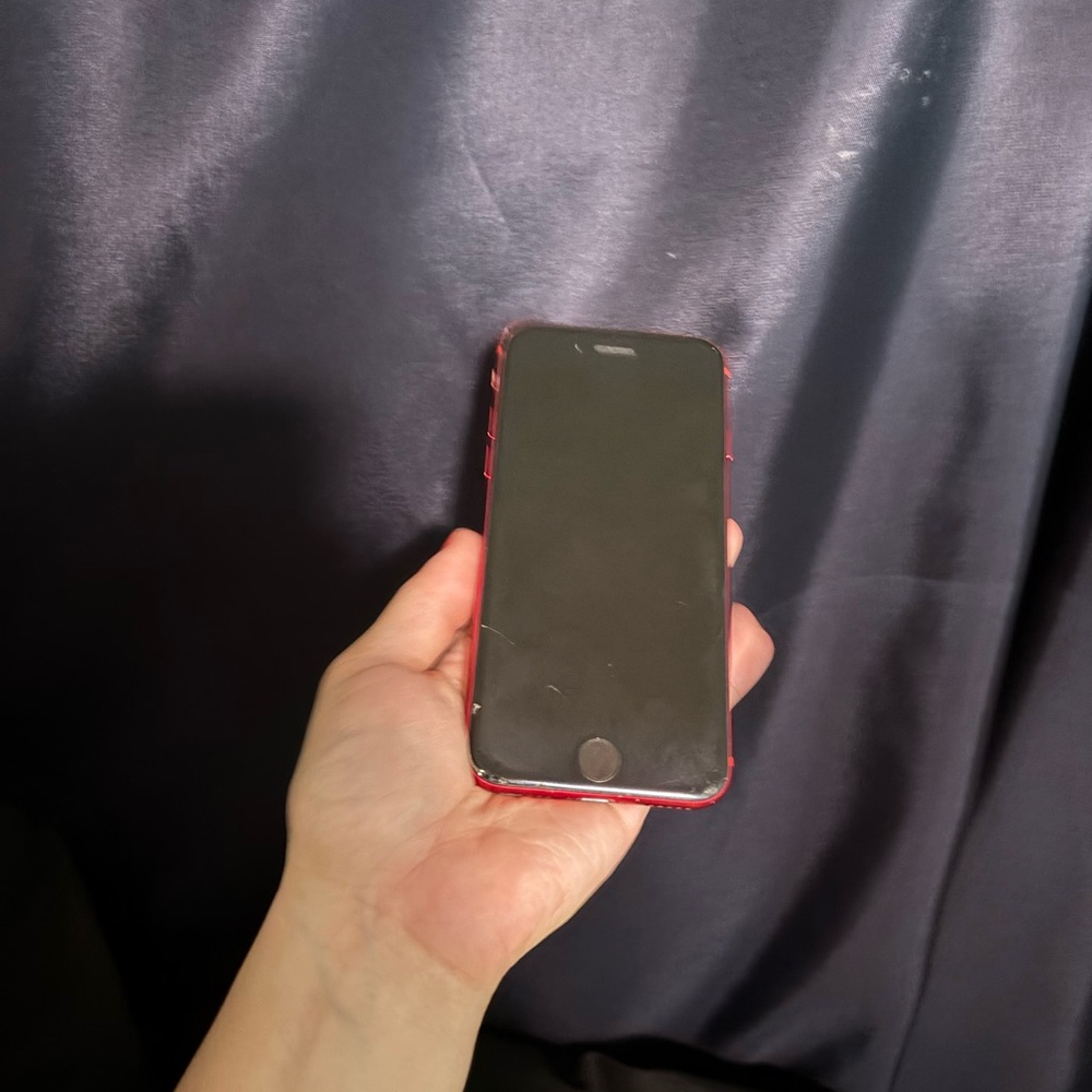Red iPhone SE 3rd generation